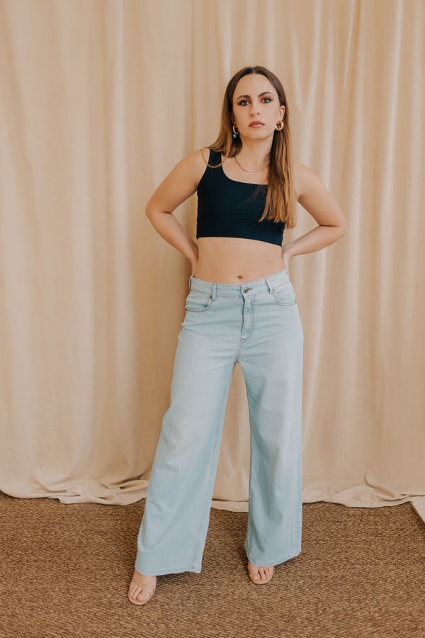 LAST L.O.V.E. - Wide Leg Jeans