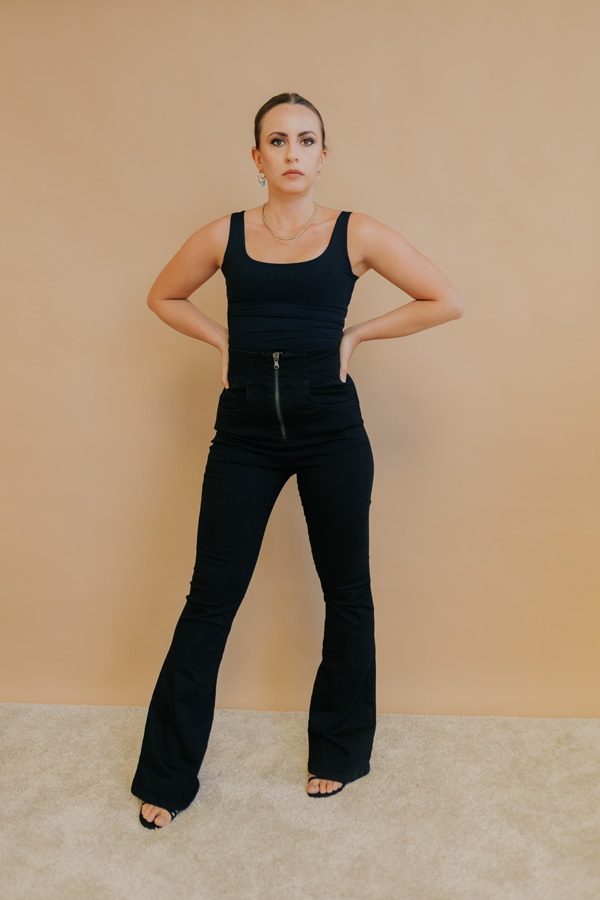 DARK HEROINE - Jeans Bootcut