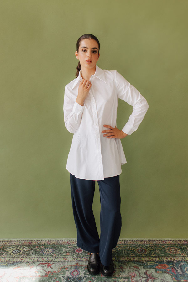 TUA SILHOUETTE - Camicia in Cotone